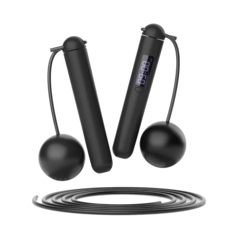 Smart Counting Jump Rope, 1 Set Batteries Required Adjustable Skipping Rope with Lcd Display, Fitness Equipment for Home Gym Workout, Valentine'S Day Gift, Calisthenics Tools, Gym Accessories, Father'S Day Gifts